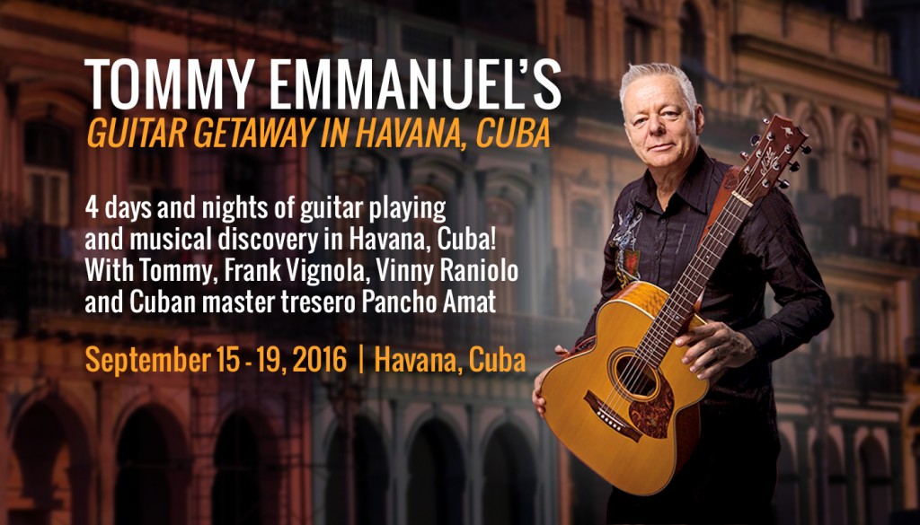 TommyEmmanuel HavanaCuba Banner No Button
